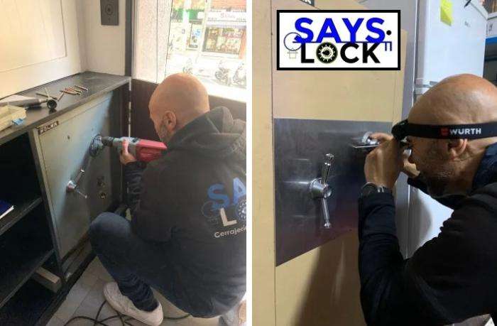 Cerrajería Says-Lock Practica Técnicas de Acceso Táctico a Cofres de Seguridad y Recintos Blindados